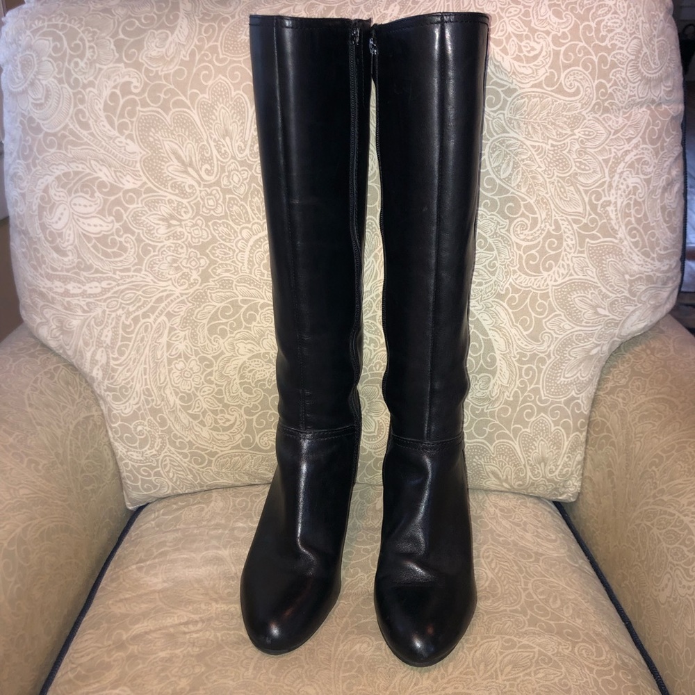 Nine West Alyssa Black Knee-high Boots
